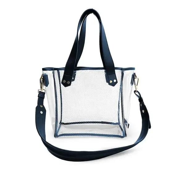 Fenix Sportier Game Day Perforated PVC Tote Custom Texas Stadium Compliant - Picture 2 of 9